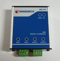 Módulo I/O digital USB Wisebox SE-212